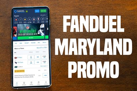 fanduel in maryland|fanduel maryland promotion.